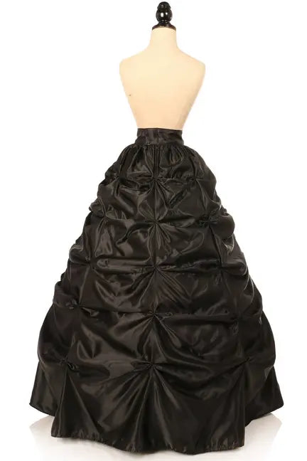 Satin Pick-Up Long Skirt Daisy Corsets