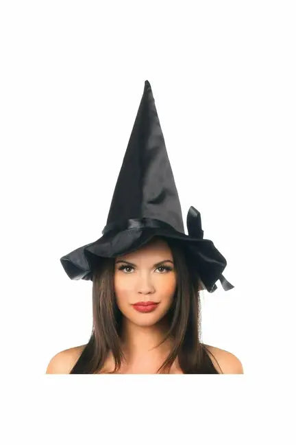 Satin Ribbon Witch Hat Daisy Corsets