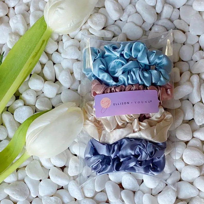 Satin Self Care Scrunch Ellison+Young