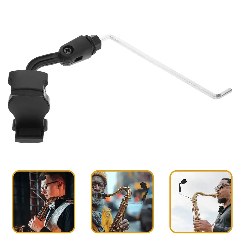 Sax phone stand Saxophone Phone Attachment Musical Microphone Clip Saxophone Sheet Grip Music Stand Saxophone Music Stands GreatEagleInc