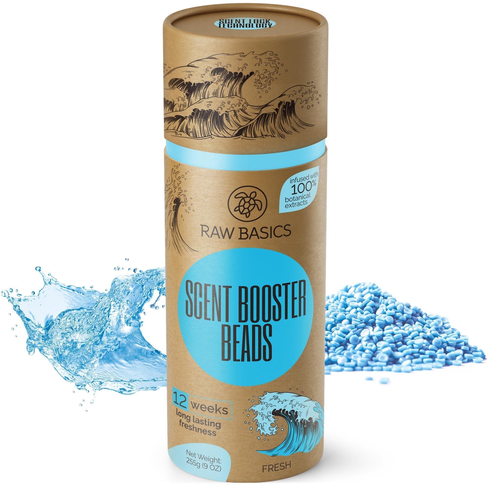 Scent Boosters for Washer Fresh Aroma   Bulk Laundry Booster Beads and Fabric Smell Deodorizer   In Wash Odor Eliminator Pods for Fresh Scented Clothes - GreatEagleInc