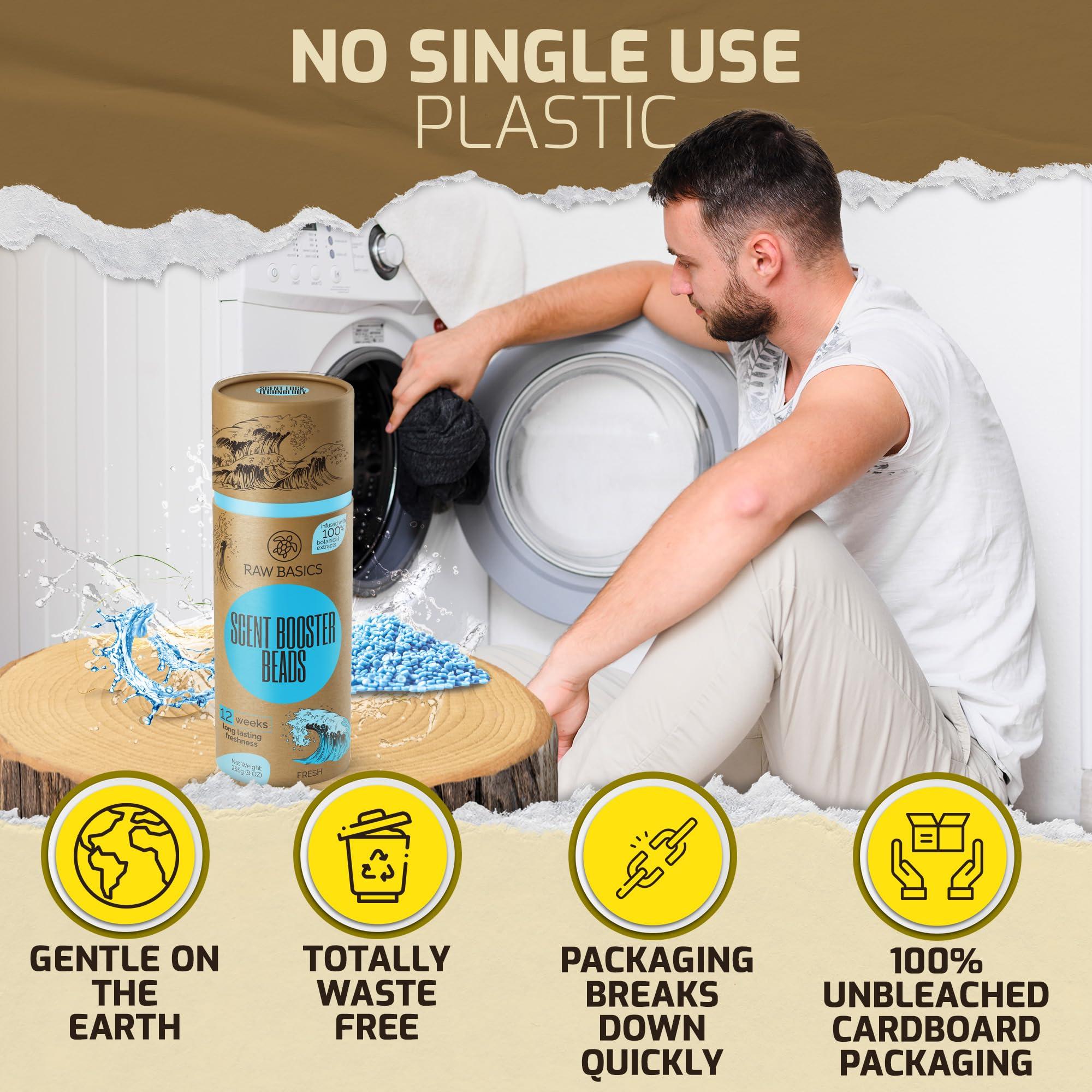 Scent Boosters for Washer Fresh Aroma   Bulk Laundry Booster Beads and Fabric Smell Deodorizer   In Wash Odor Eliminator Pods for Fresh Scented Clothes - GreatEagleInc