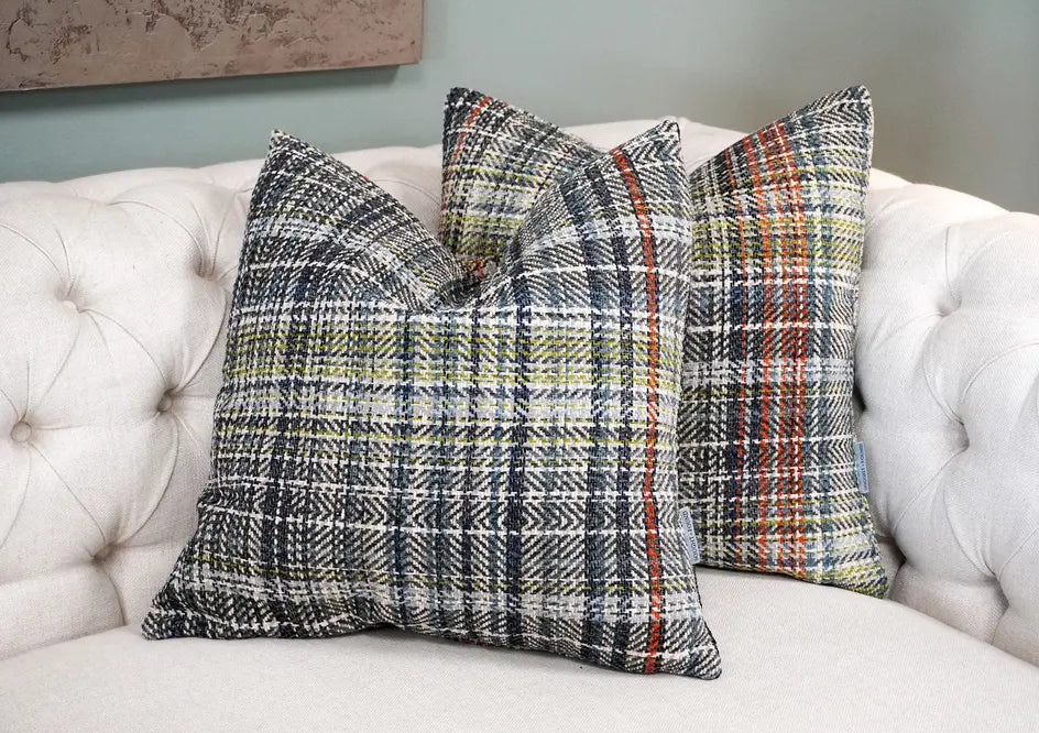 Scottish Plaid Throw Pillow Sought + Found