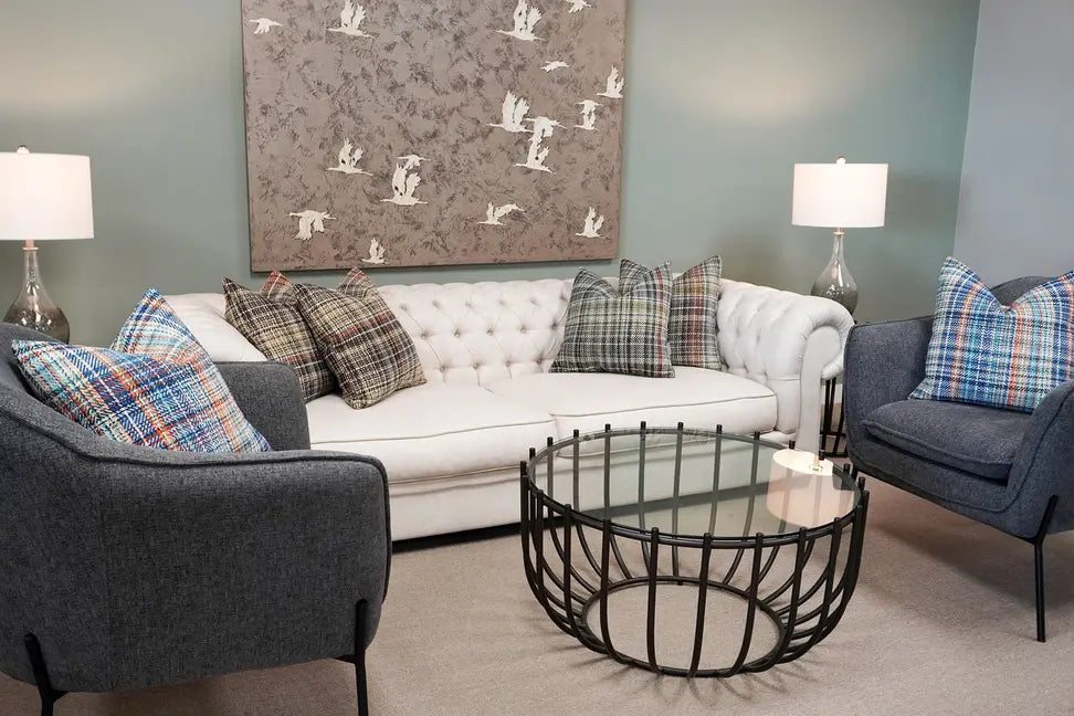 Scottish Plaid Throw Pillow Sought + Found