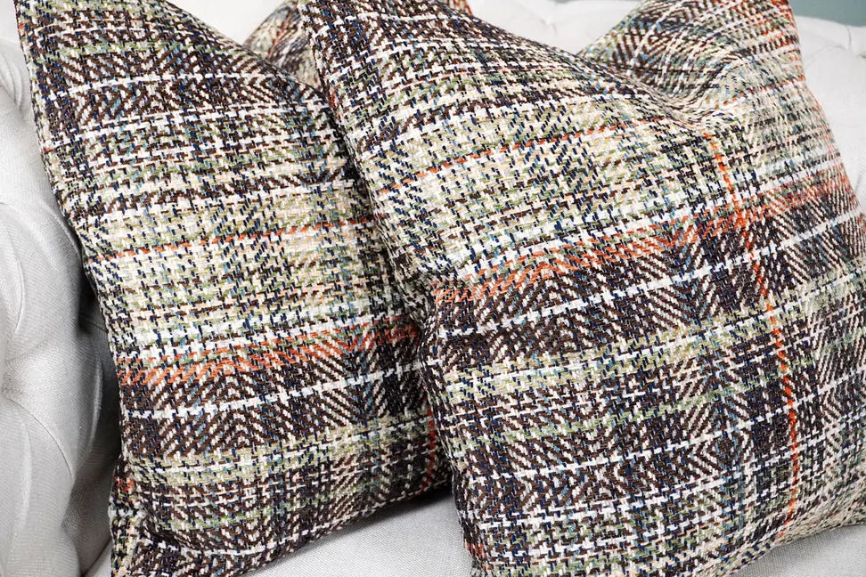 Scottish Plaid Throw Pillow Sought + Found