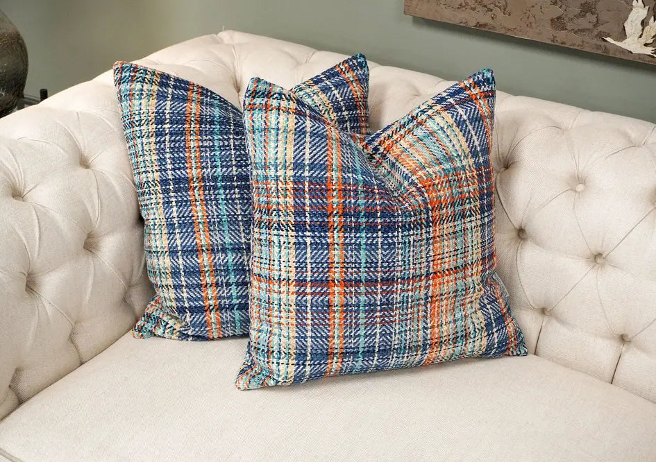 Scottish Plaid Throw Pillow Sought + Found