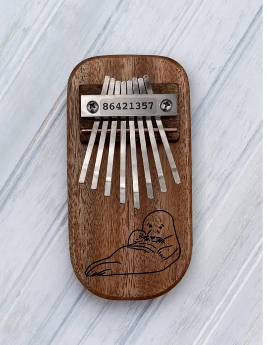Sea Lion Engraved Thumb Piano Mountain Melodies
