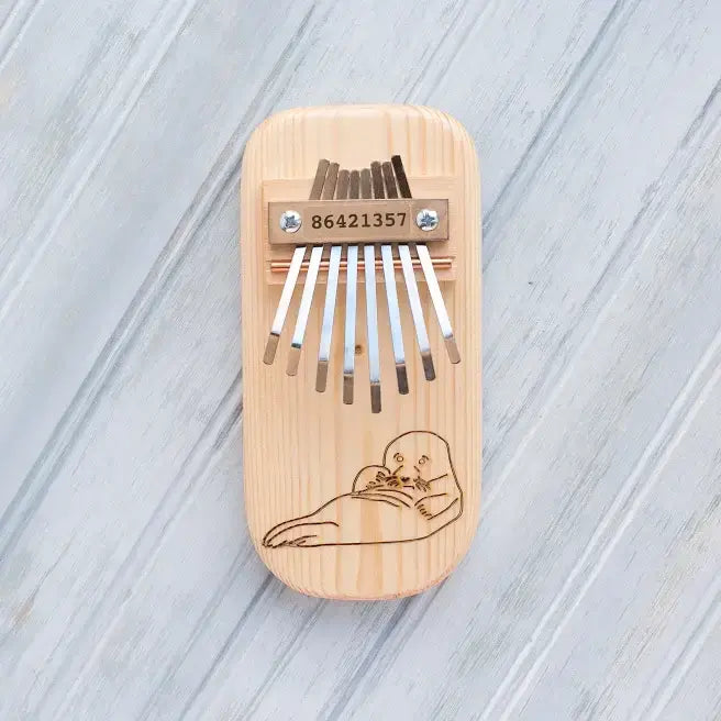 Sea Lion Engraved Thumb Piano Mountain Melodies