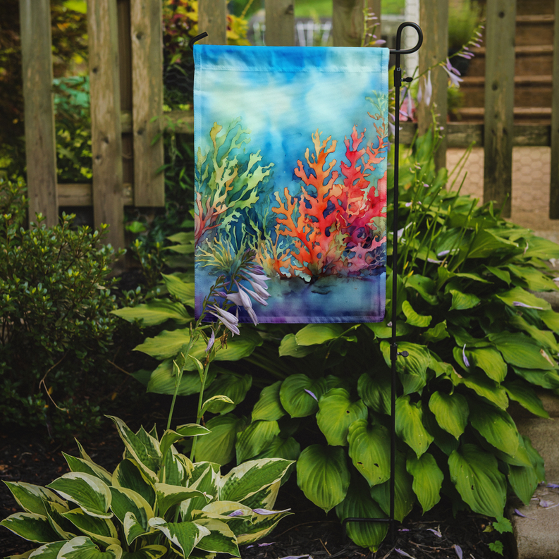 Seaweed Garden Flag Caroline's Treasures