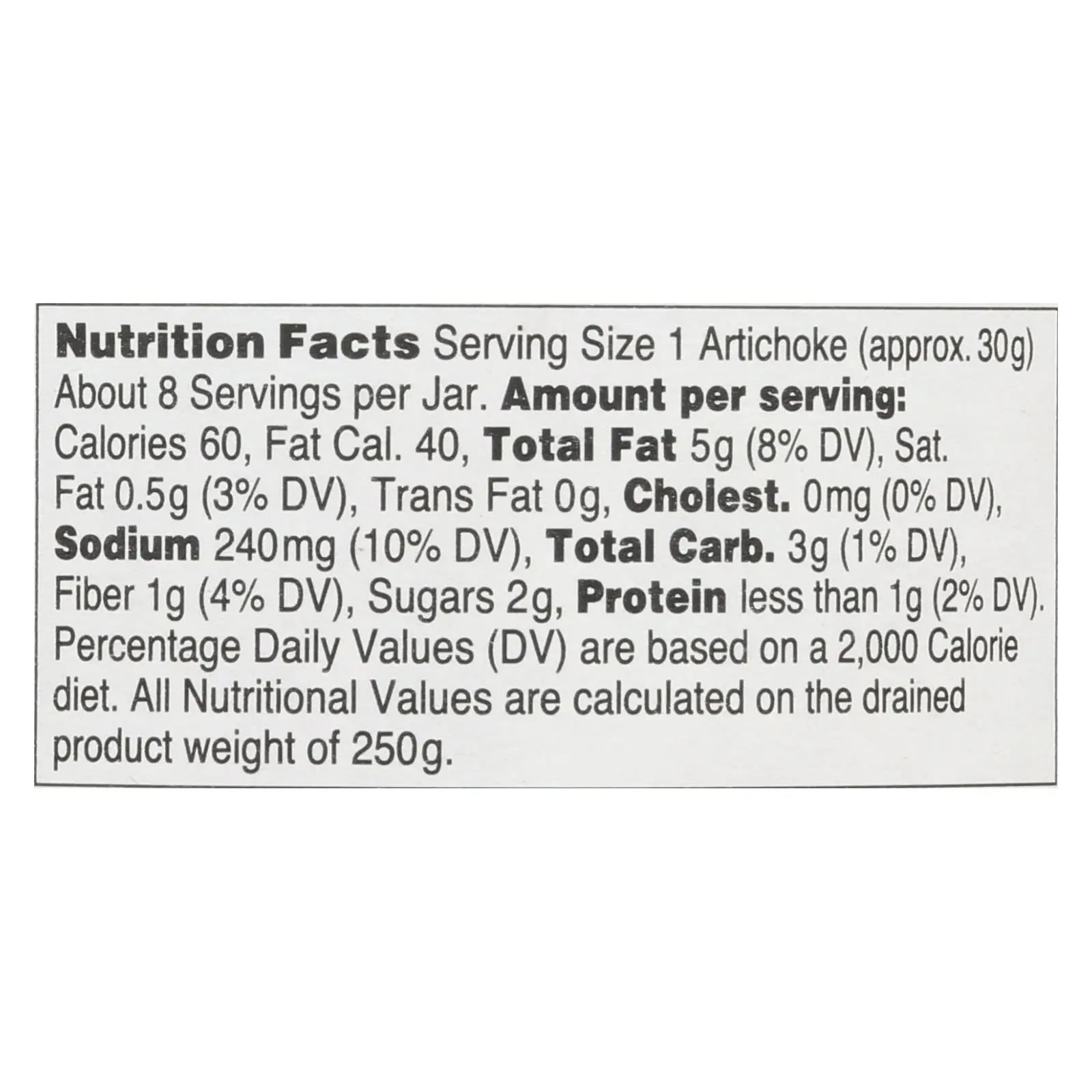 Seggiano Carciofi Arrosto Roasted Artichoke Hearts  - Case Of 6 - 13.4 Oz Seggiano