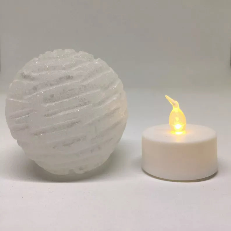 Selenite Bubble Lamp CuartoAstral