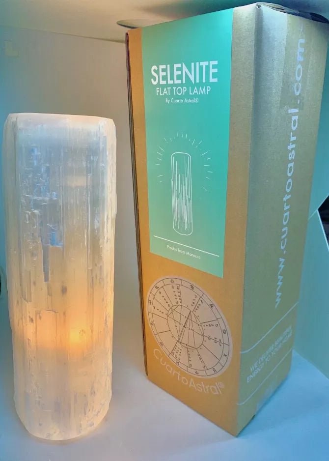 Selenite Lamp CuartoAstral