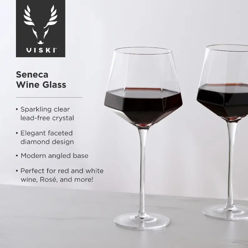 Seneca Wine Glass by Viski True Brands