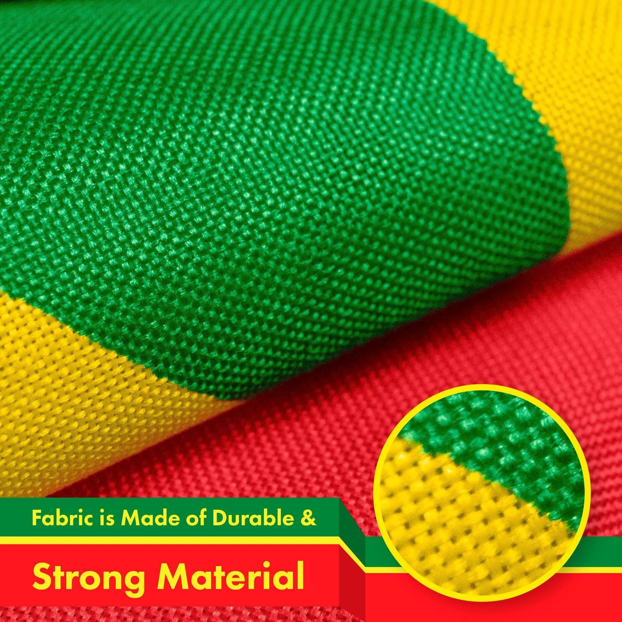 Senegal Senegalese Flag 3x5 Ft 2-Pack 150D Printed Polyester By G128 G128
