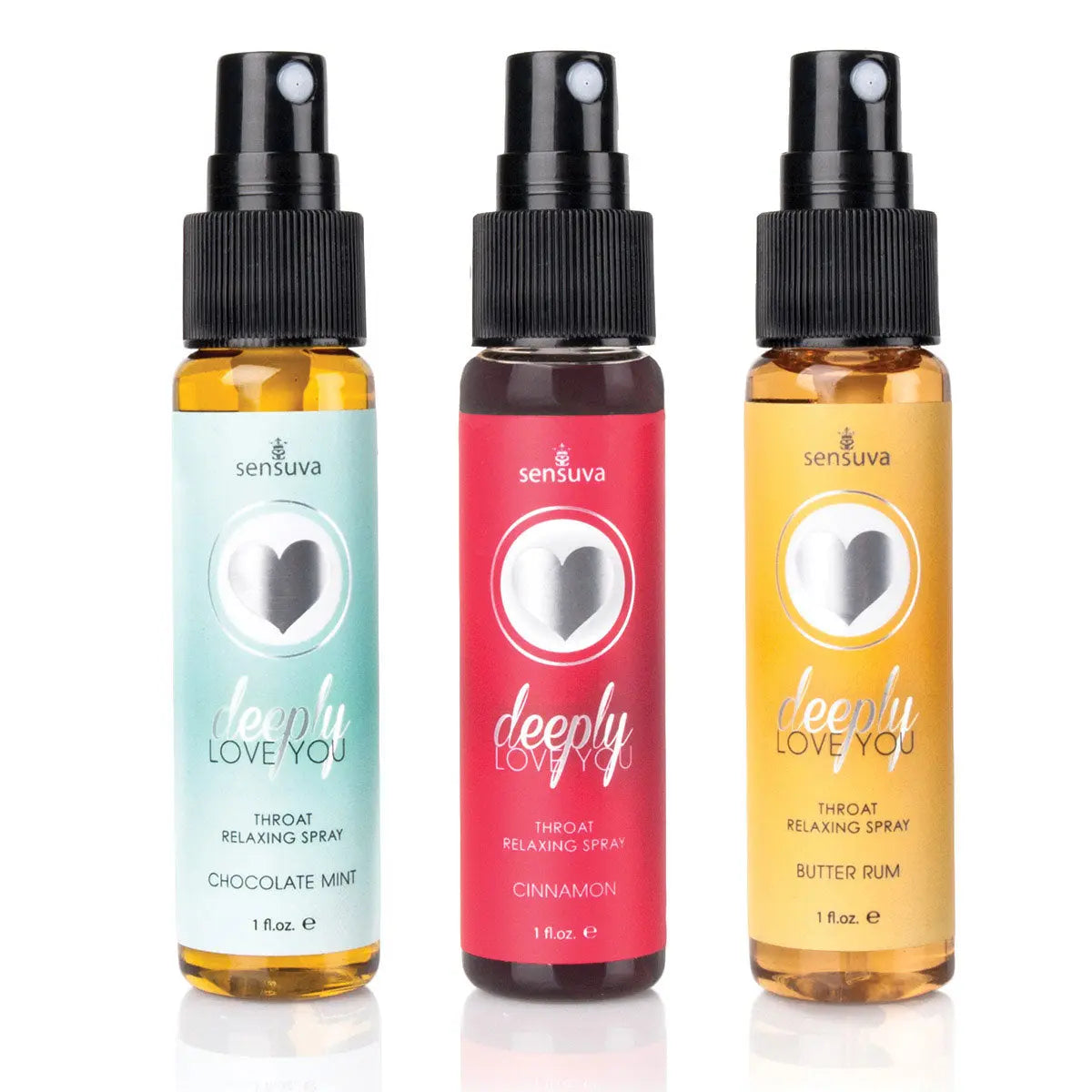 Sensuva Deeply Love You Throat Relaxer 1oz. - Butter Rum Sensuva