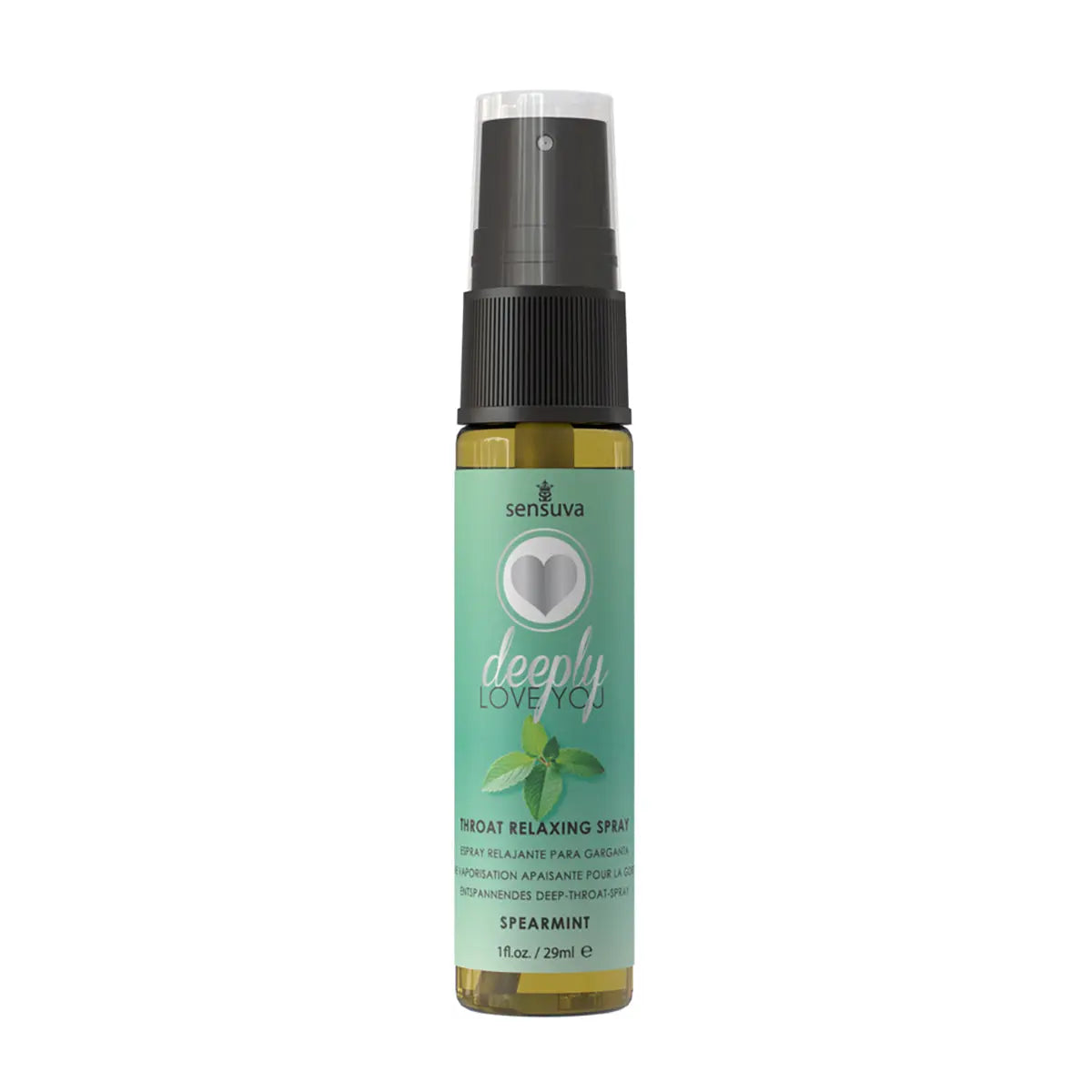 Sensuva Deeply Love You Throat Relaxing Spray Spearmint 1 oz. Sensuva