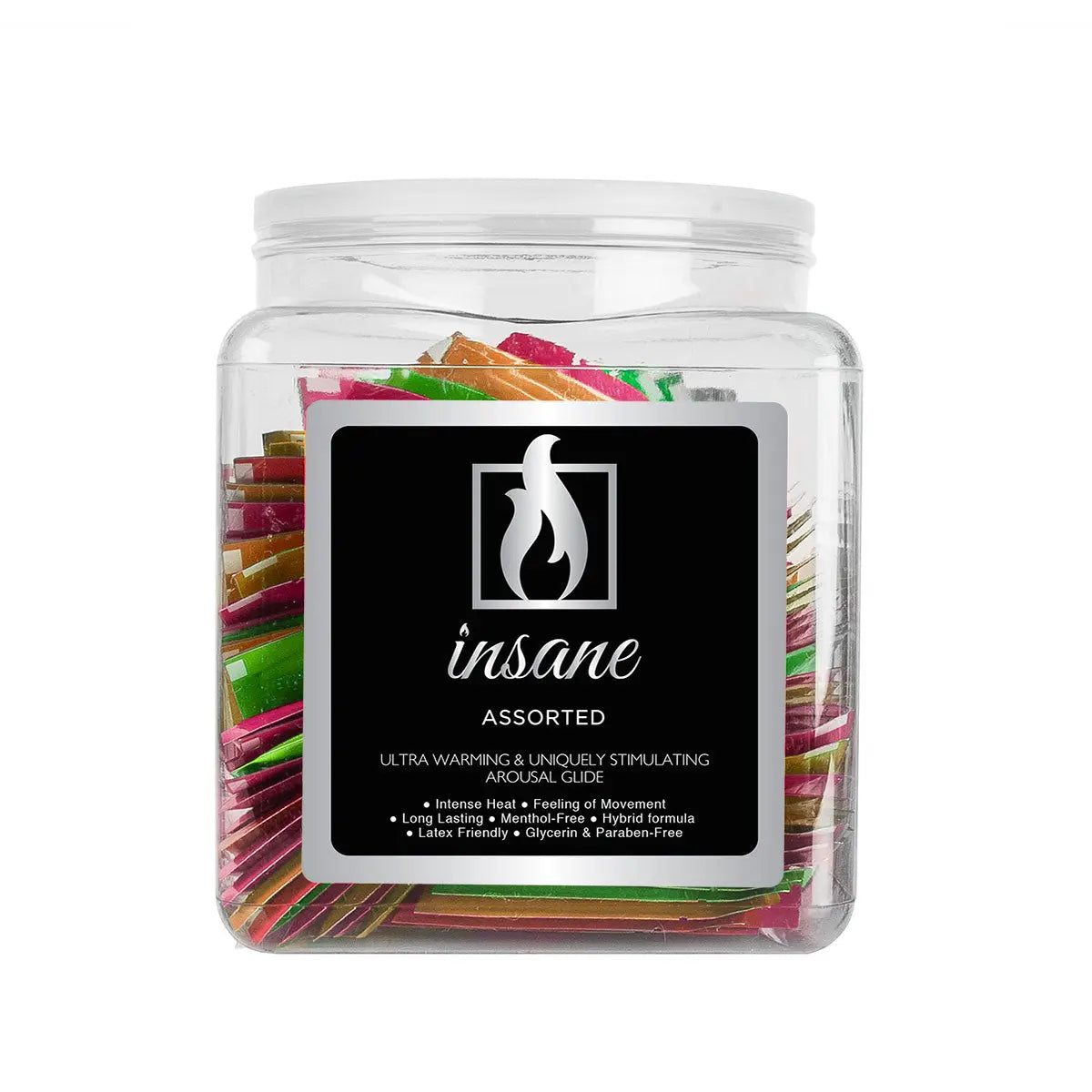 Sensuva Insane Assorted Flavors 100pc Tub Sensuva