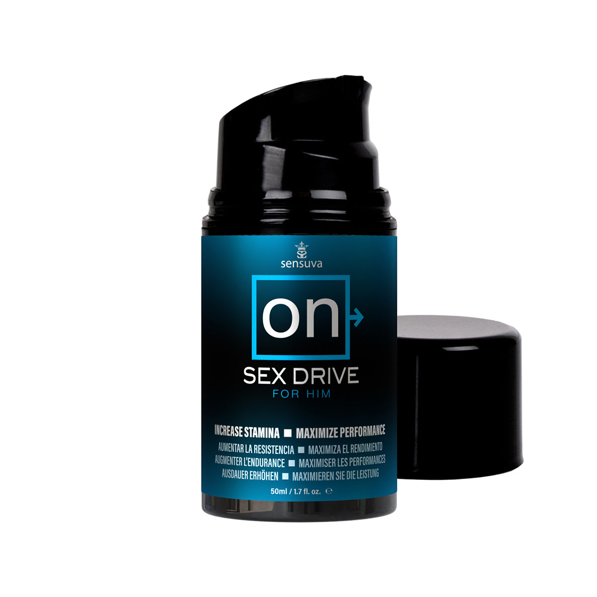 Sensuva ON Sex Drive for Him 2oz Sensuva