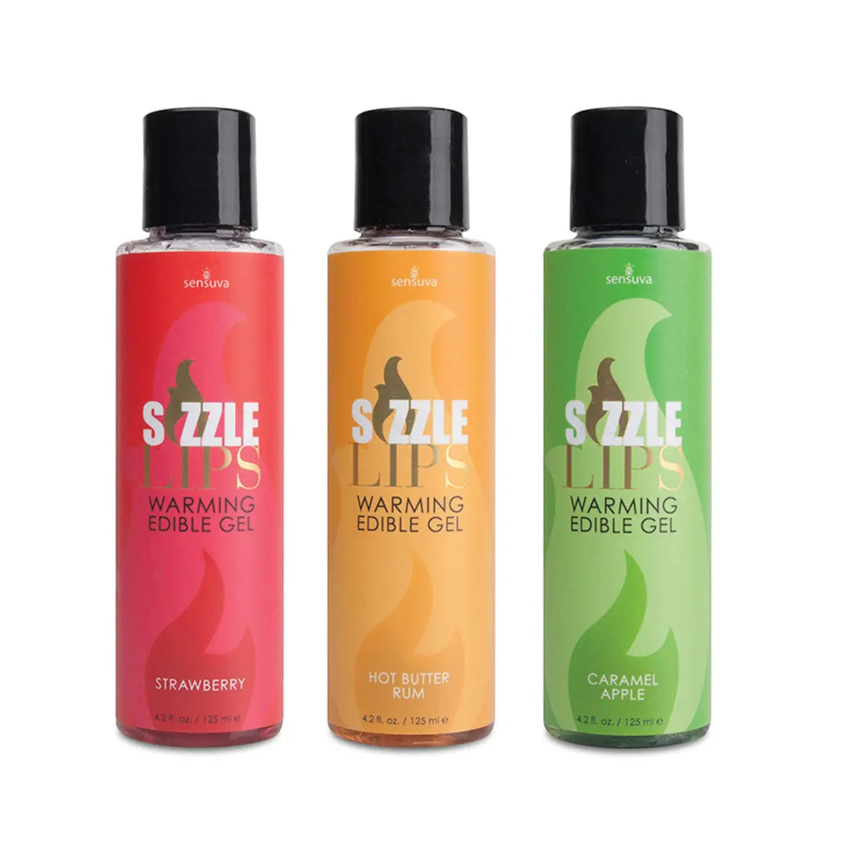 Sensuva Sizzle Lips Warming Gel - Butter Rum Sensuva