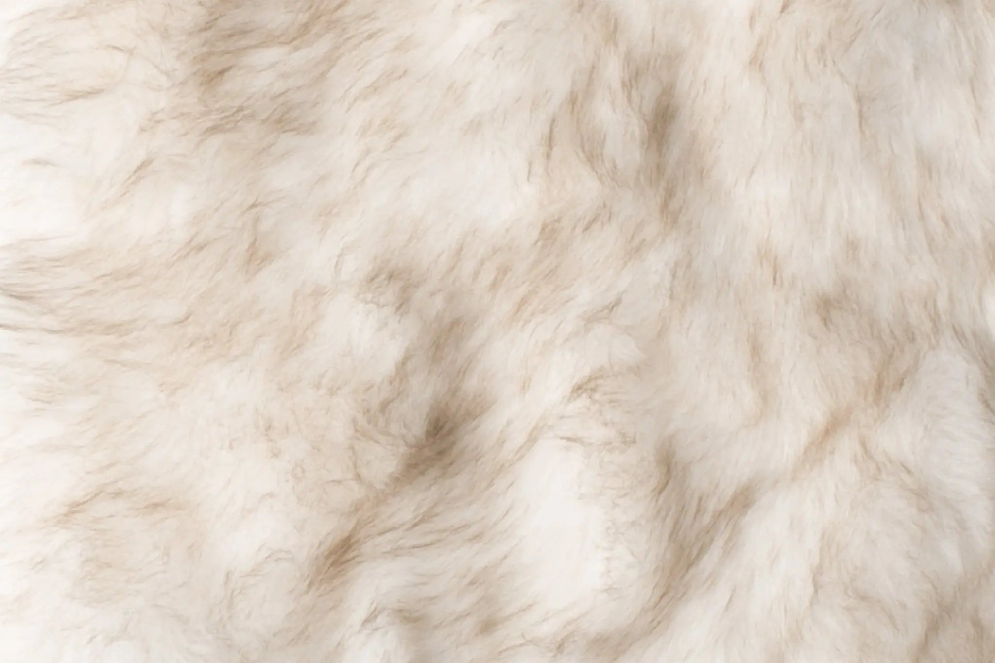 Set Of Two 17" X 17" Gradient Tan Faux Fur Dining Chair Pad Homeroots Kitchen & Dining