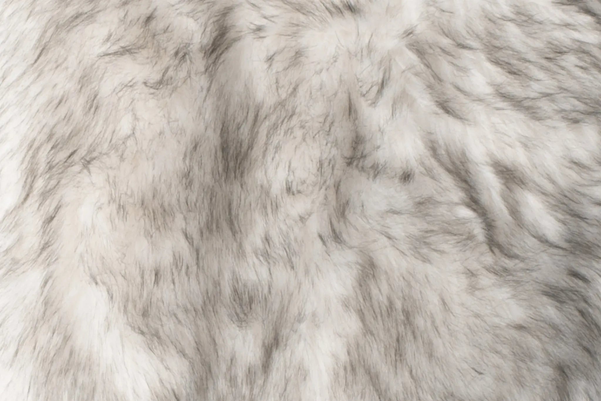 Set Of Two 17" X 17"  Ombre Grey Faux Fur Dining Chair Cushion Pads Homeroots Kitchen & Dining