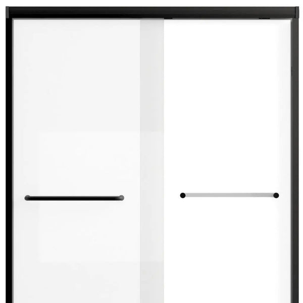 Set Of Two Aluminum and Tempered Glass Shower Doors Homeroots Bed & Bath