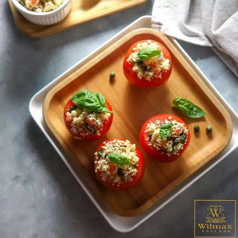 [ Set of 12 ] PLATE 8" X 8" | 20,5 CM X 20.5 CM Wilmax