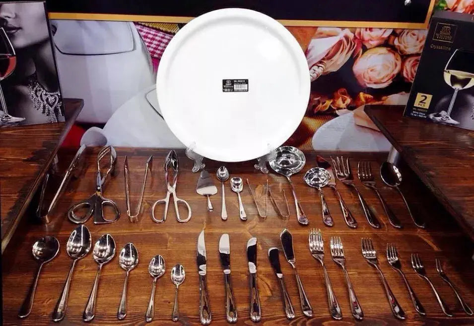 [ Set of 24 ] SOUP SPOON 7" | 18 CM WHITE BOX PACKING Wilmax
