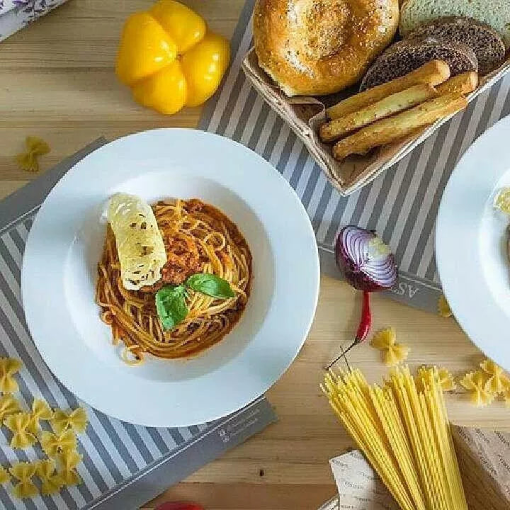 [ Set of 3 ] DEEP PLATE 10" | 25.5 CM 14 FL OZ | 400 ML Wilmax