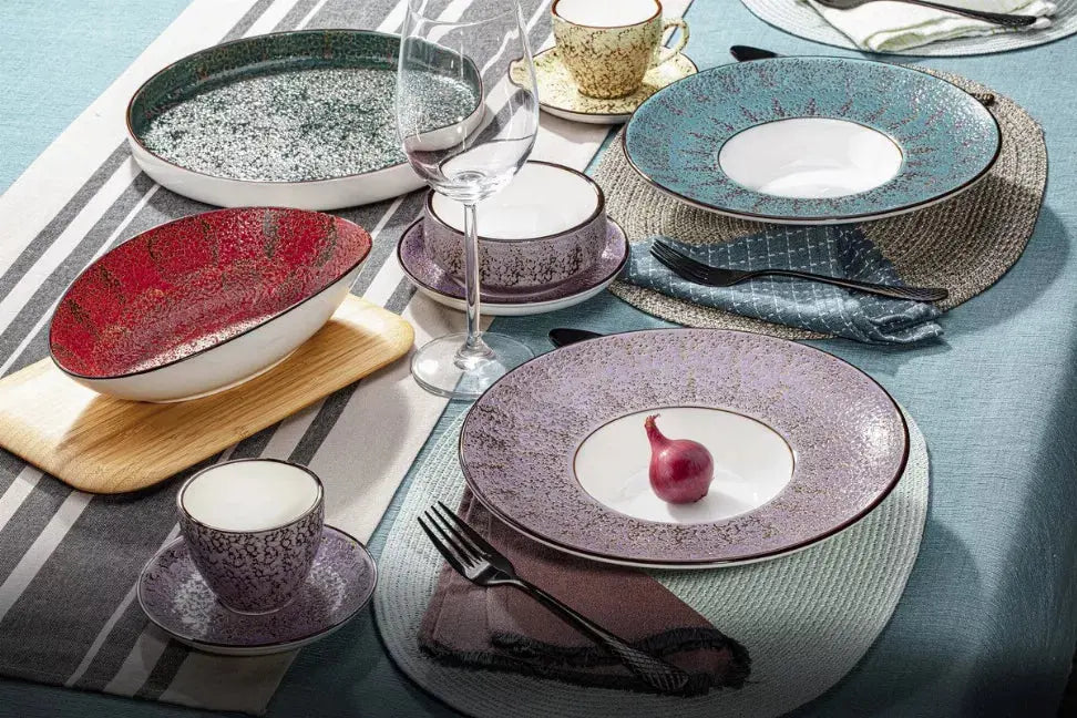 [ Set of 3 ] DEEP PLATE 9.5" | 24 CM 7 FL OZ | 200 ML Wilmax