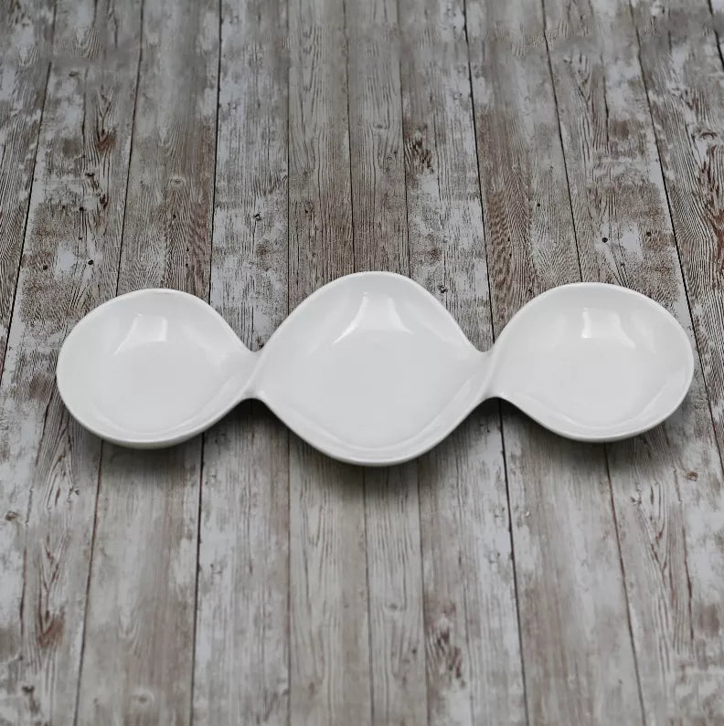 [ Set of 3 ] DIVIDED DISH 14.5" | 37 CM Wilmax