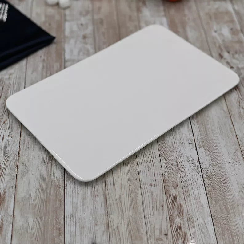 [ Set of 3 ] FLAT PLATTER 12" X 7.5"| 30 X 19 CM Wilmax