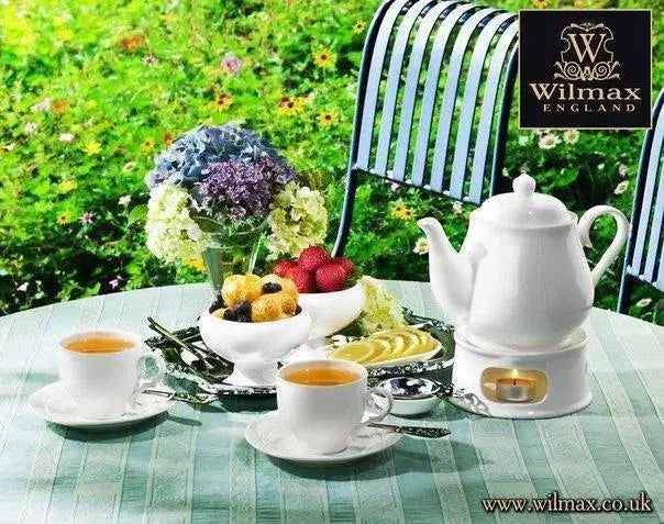 [ Set of 6 ] 4 FL OZ | 110 ML COFFEE CUP & SAUCER Wilmax