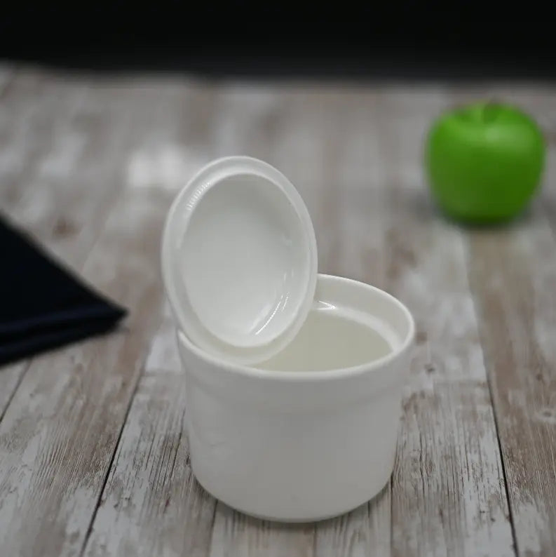 [ Set of 6 ] 4" | 10 CM 8 FL OZ | 250 ML  SOUP CUP WITH LID Wilmax