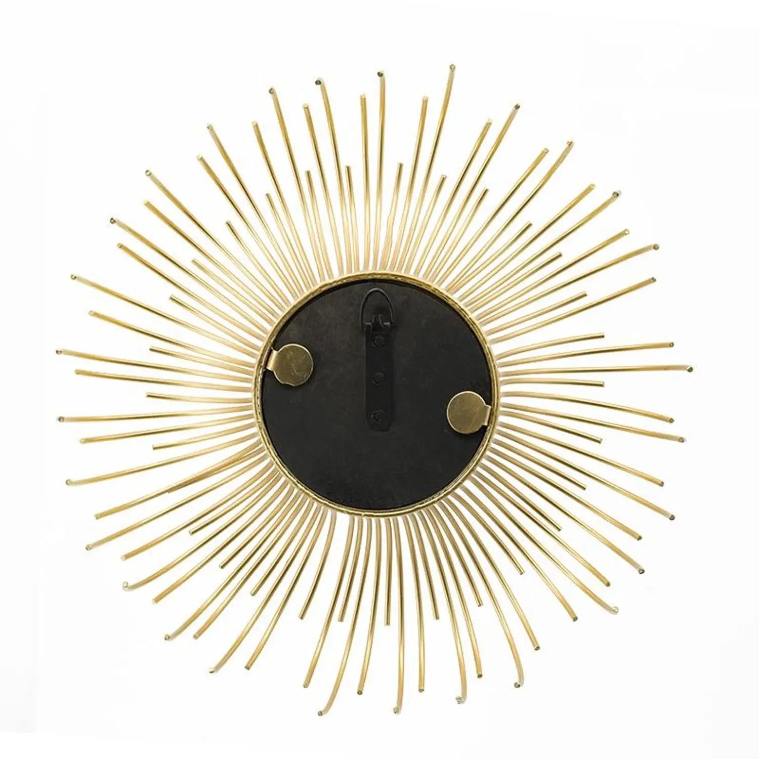 Set of Five Gold Sunburst Metal Framed Mirror Set Homeroots Bed & Bath