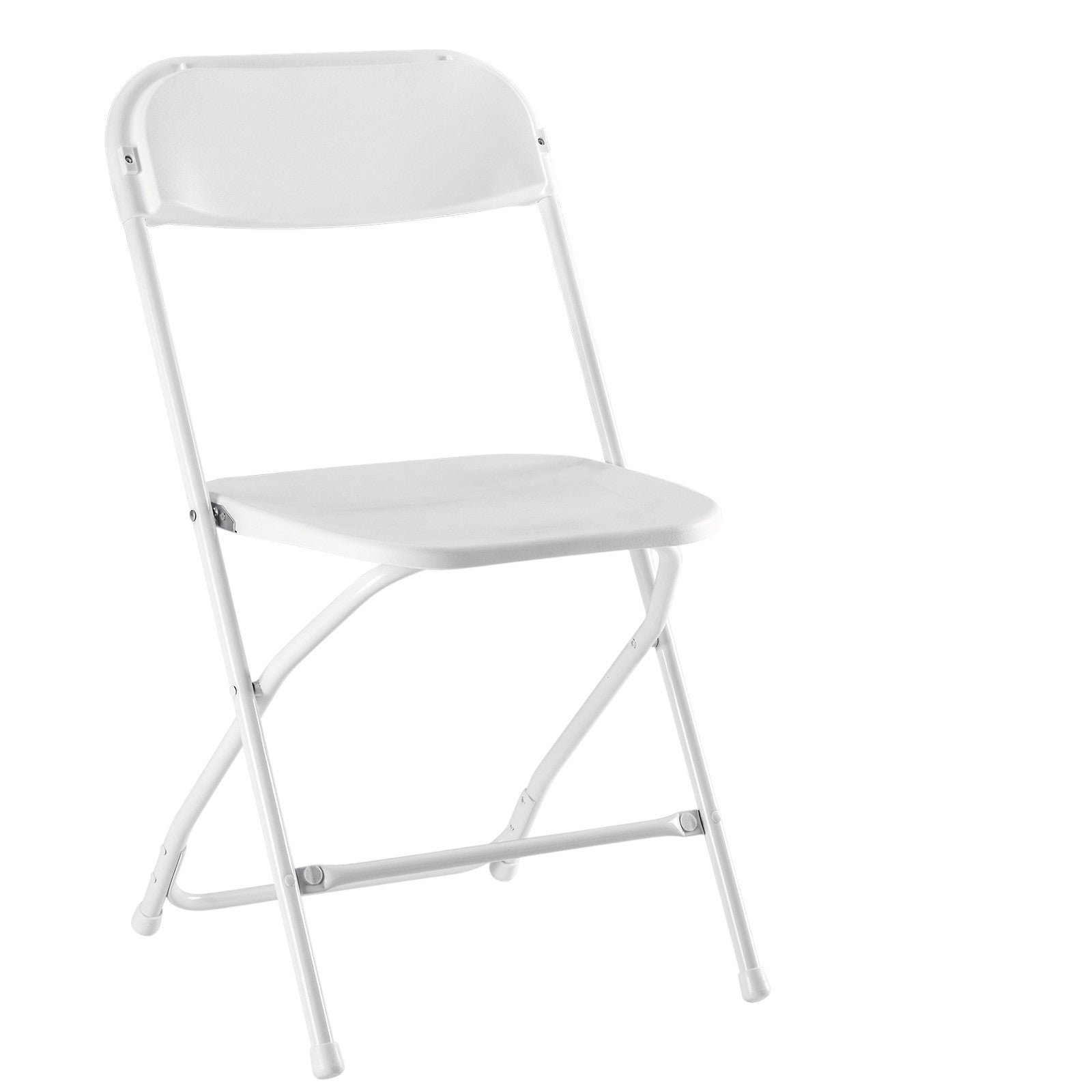 Set of Four White Metal Outdoor Folding Stacking Dining Chairs Homeroots Outdoor