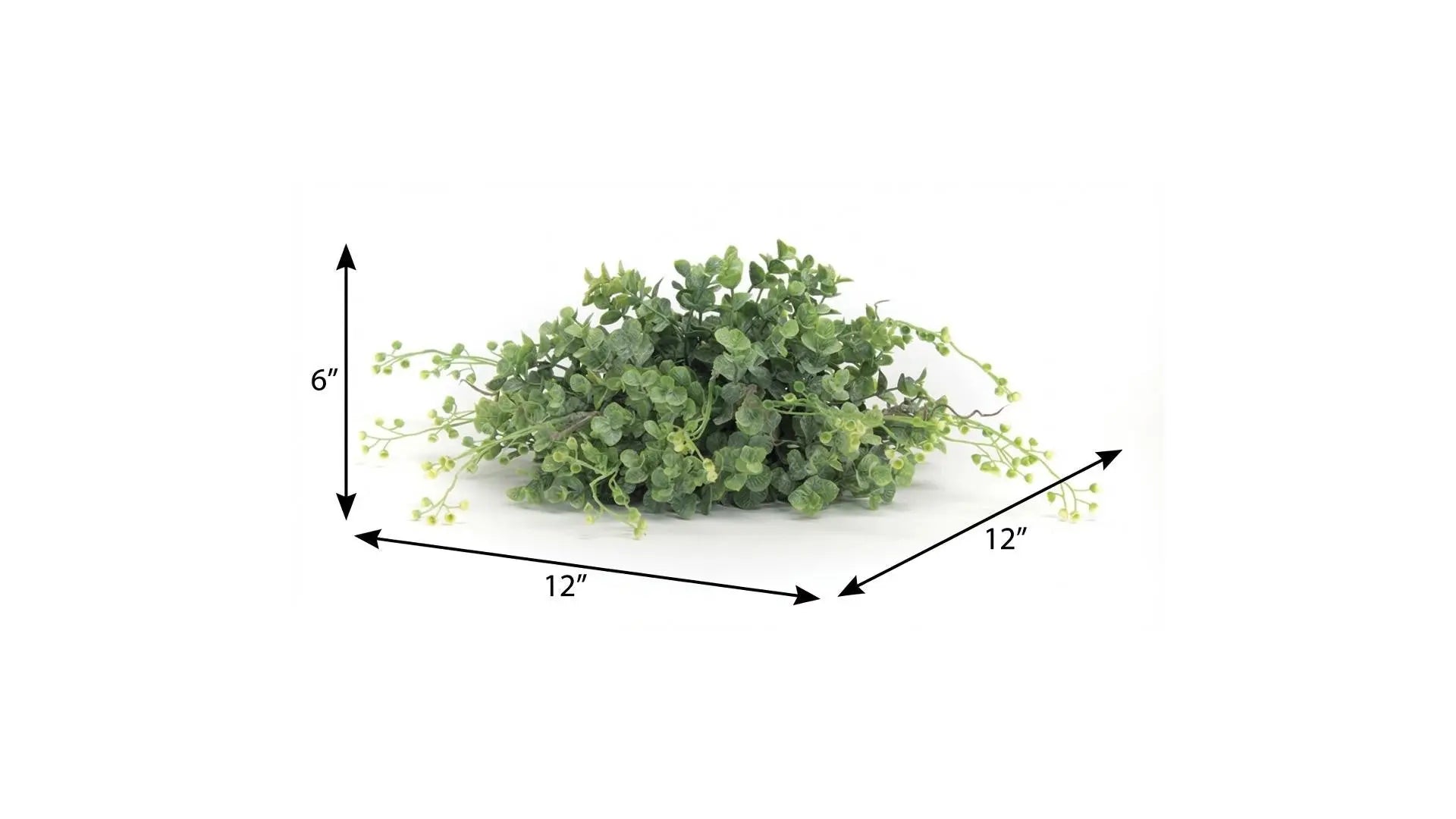 Set of Six 6" Green Artificial Boxwood Tree Homeroots Home Decor