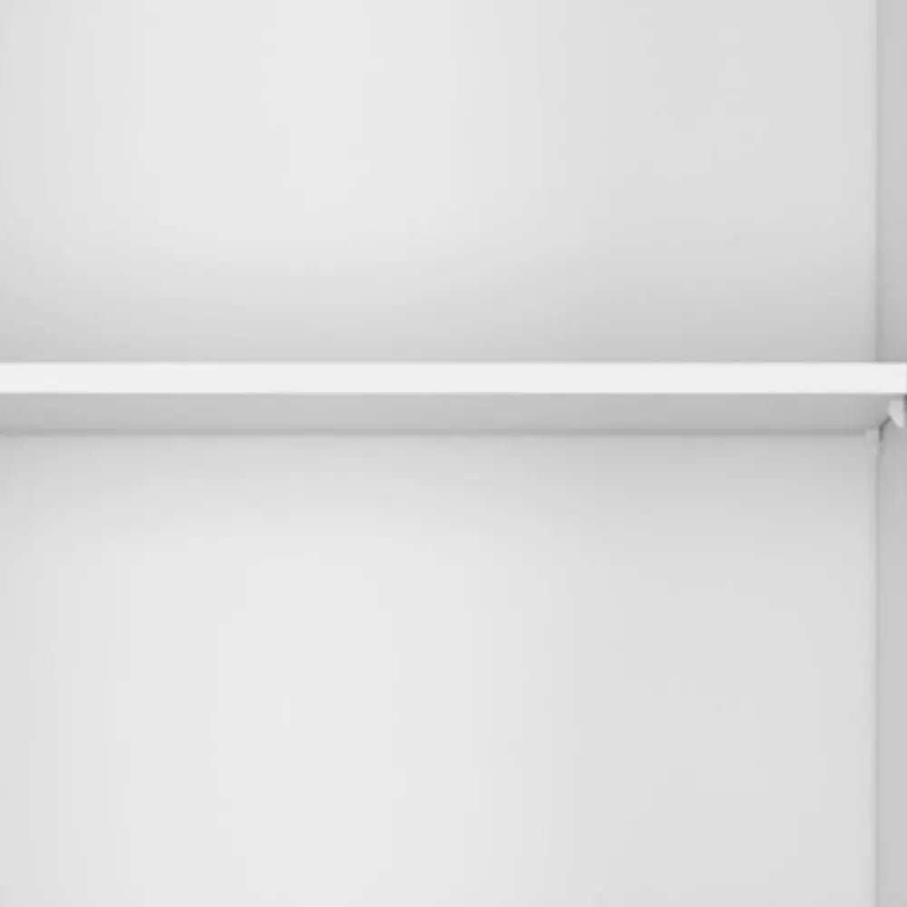 Set of Three White Wood Five Tier Modular Bookcase Homeroots Office