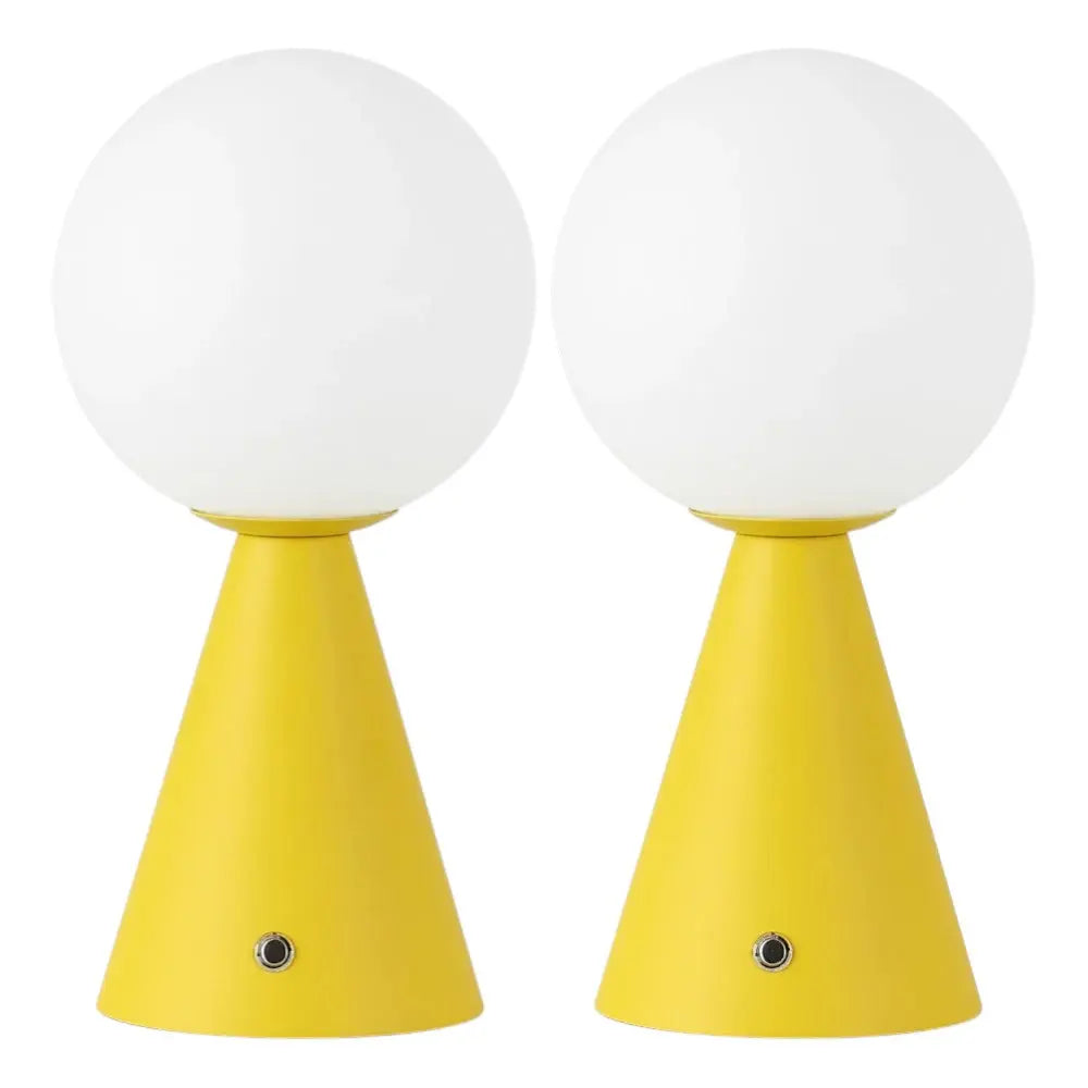 Set of Two 12" Clear Lighthouse USB Table Lamps Homeroots Lighting