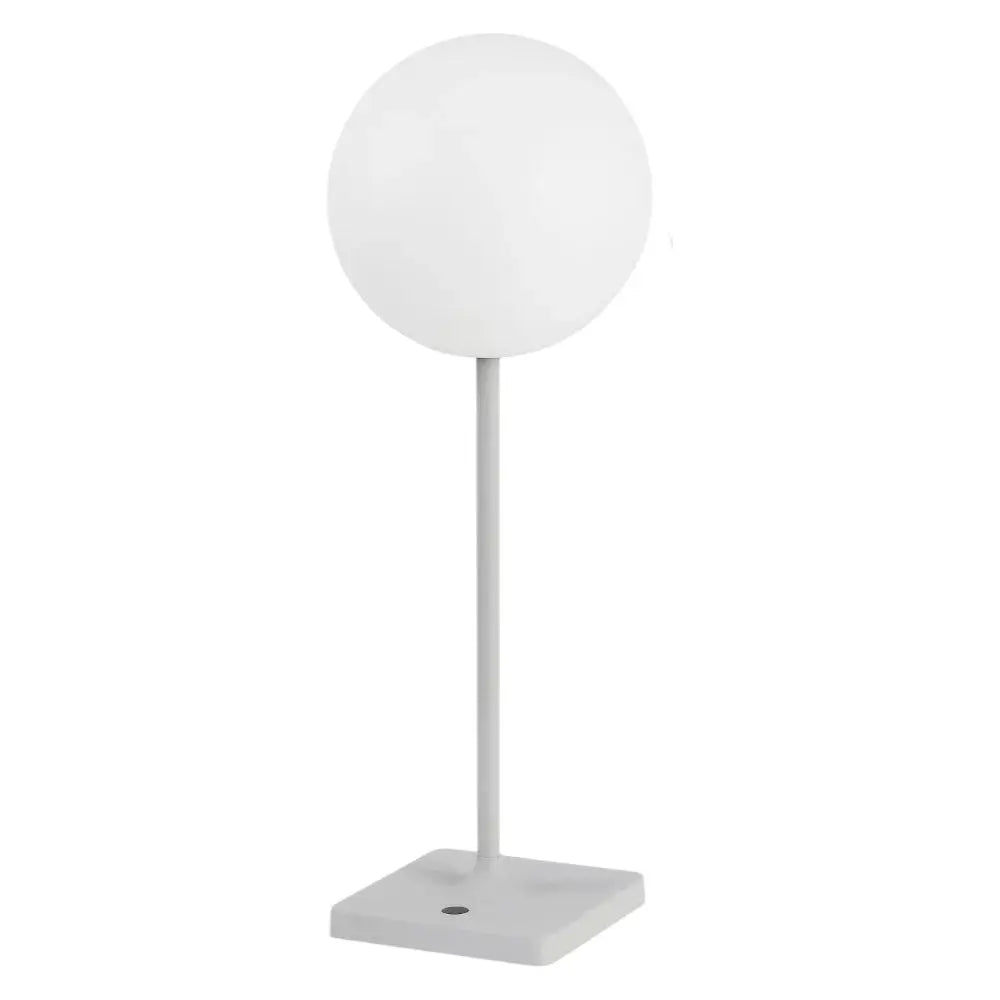Set of Two 18" Gray USB Table Lamps LED Homeroots Lighting
