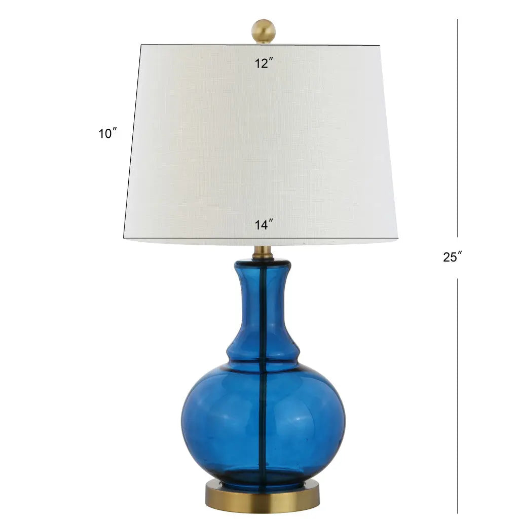 Set of Two 25" Gold Novelty Table Lamps With Drum Shades Homeroots Lighting