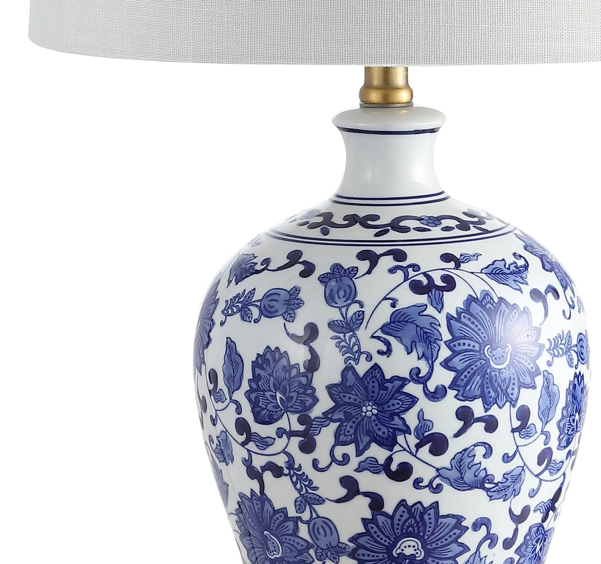 Set of Two 26" Gold Novelty Table Lamps With Globe Shades Homeroots Lighting
