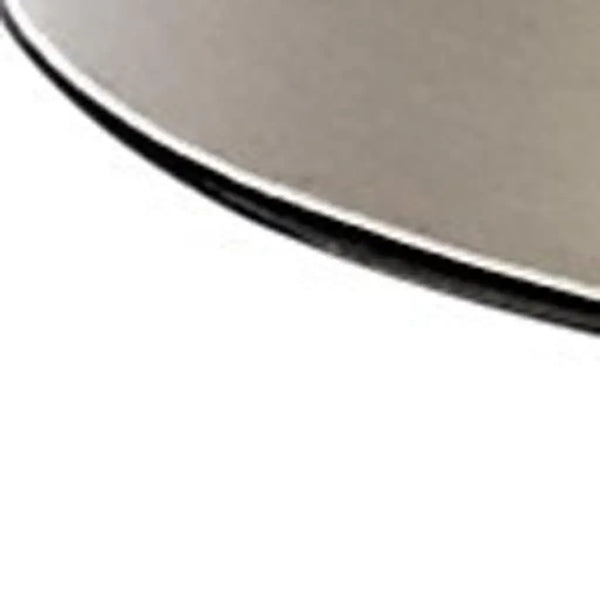 Set of Two 26" Nickel Novelty Table Lamps With Empire Shades Homeroots Lighting