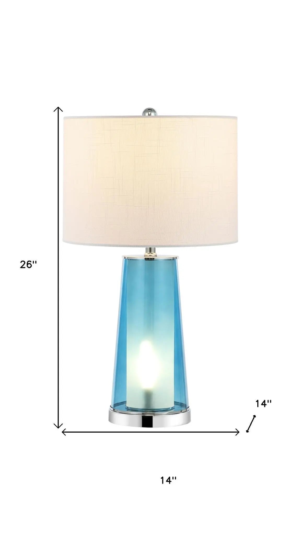 Set of Two 26" Silver Lighthouse Table Lamps With Drum Shades Homeroots Lighting