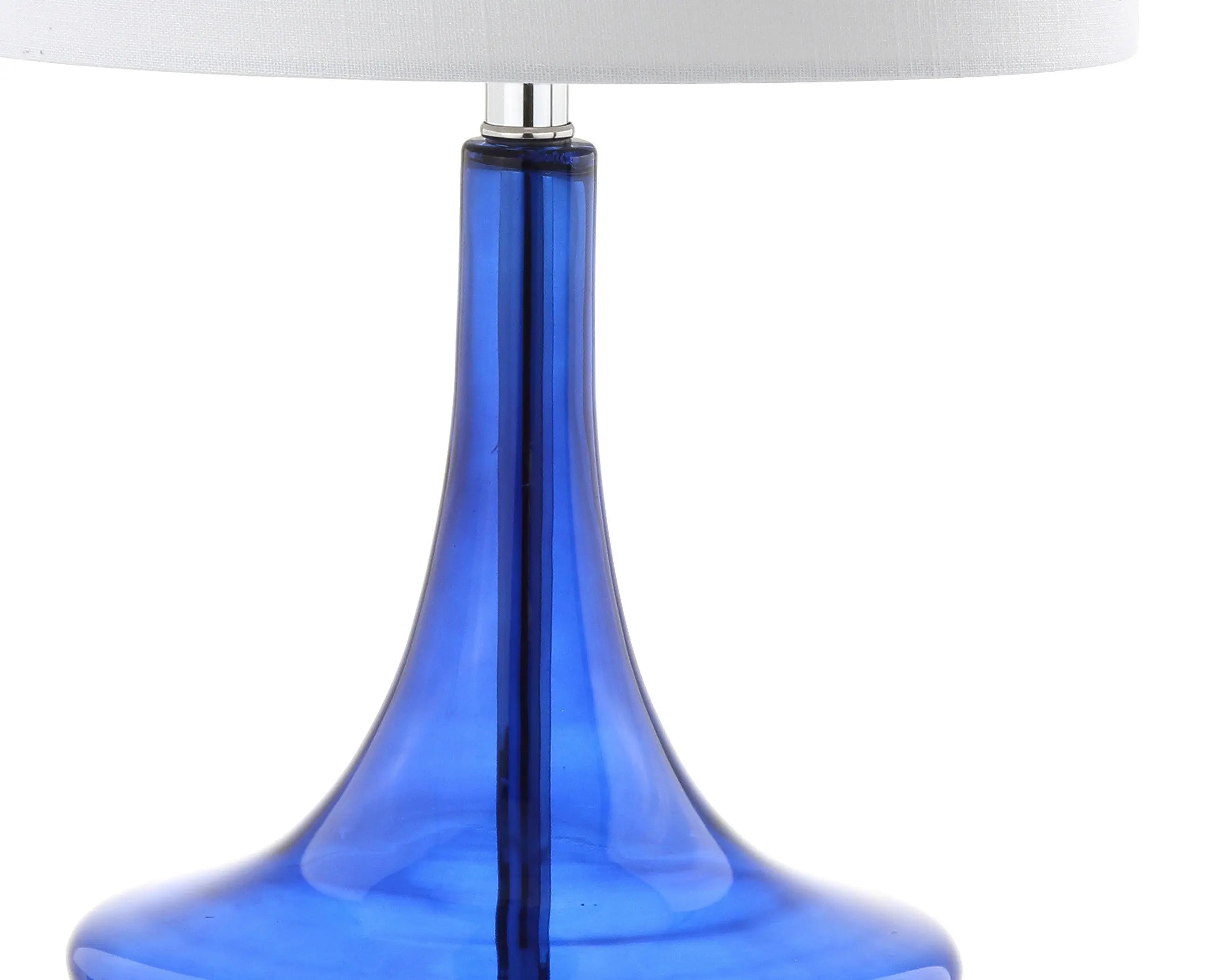 Set of Two 26" Silver Novelty Table Lamps With Drum Shades Homeroots Lighting