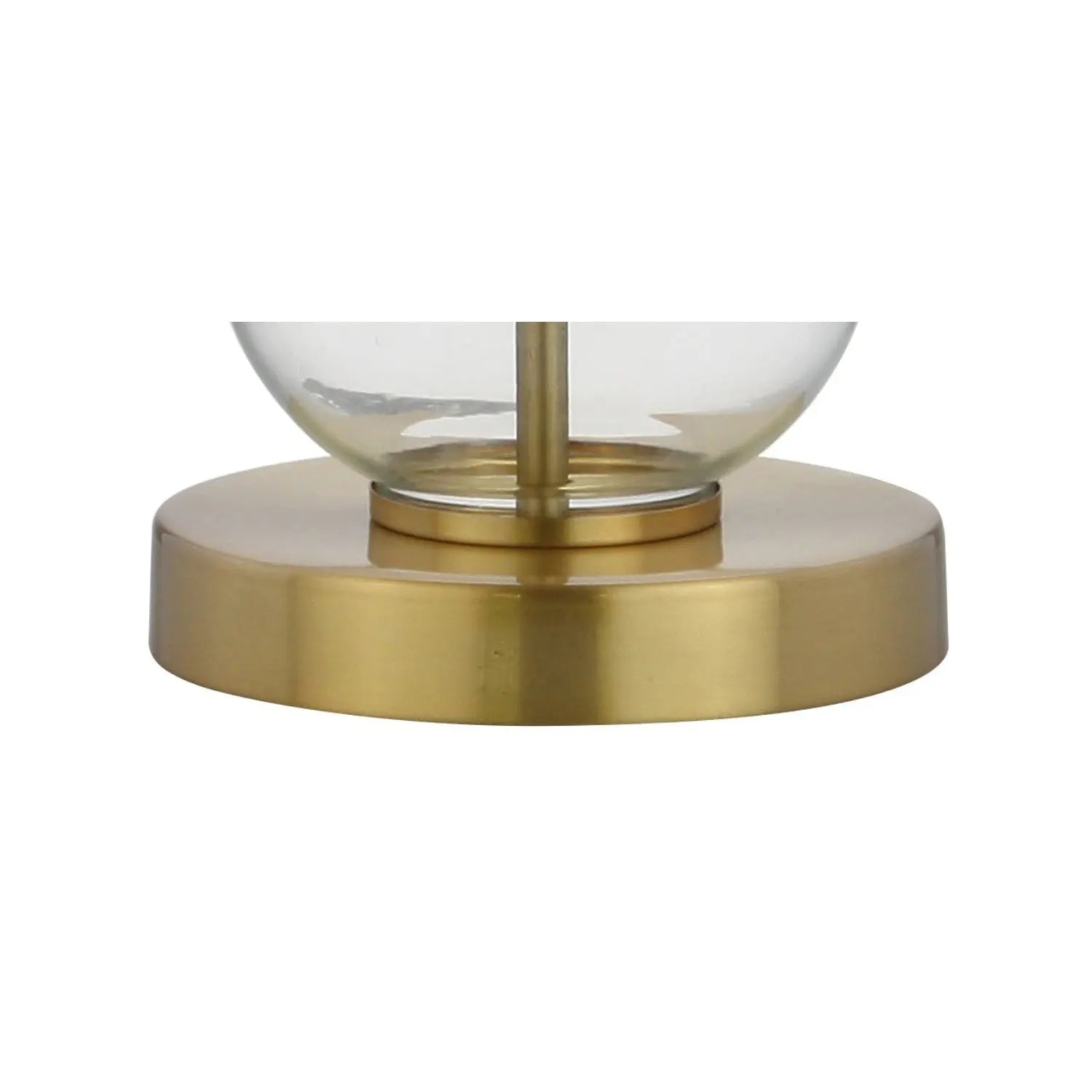 Set of Two 27" Gold Novelty Table Lamps With Drum Shades Homeroots Lighting