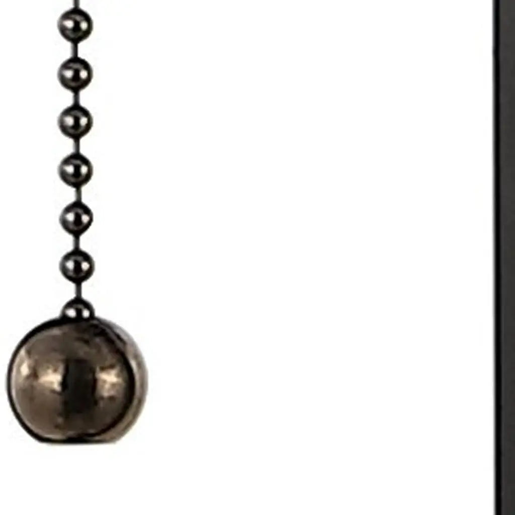 Set of Two 29" Black Table Lamps With Shades Homeroots Lighting