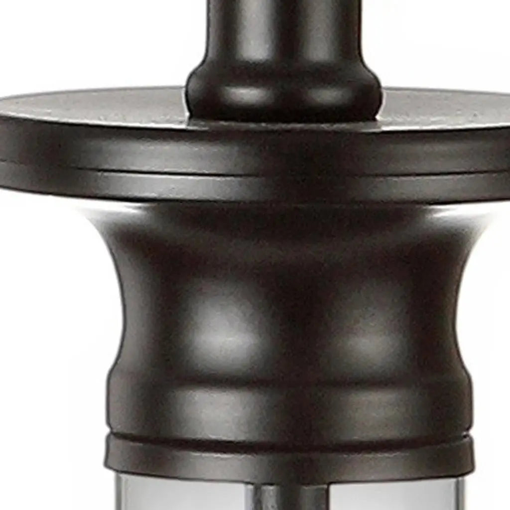 Set of Two 30" Black Table Lamps With Drum Shades Homeroots Lighting