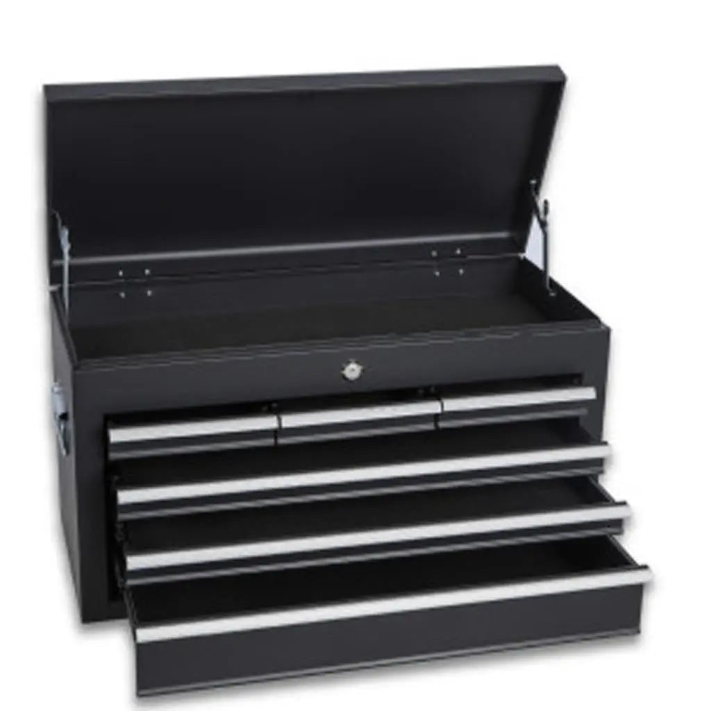 Set of Two Black Multi-Tier Steel Rolling Cabinet With Lid - GreatEagleInc