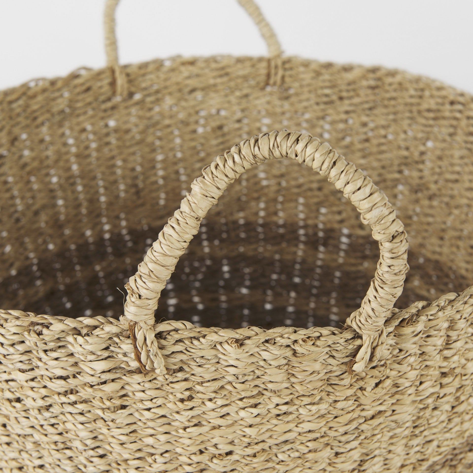Set of Two Brown Wicker Basket - GreatEagleInc